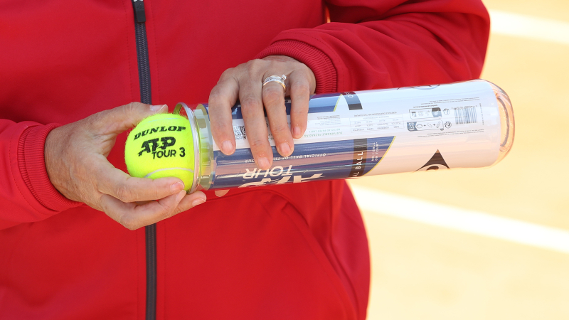 El X ITF W100 Villa de Madrid se juega con una de las pelotas más reconocidas: Dunlop ATP Tour