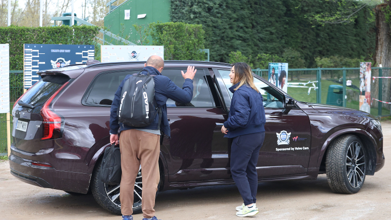 Los sport utility de Volvo son el transporte más seguro para las jugadoras del Open Villa de Madrid
