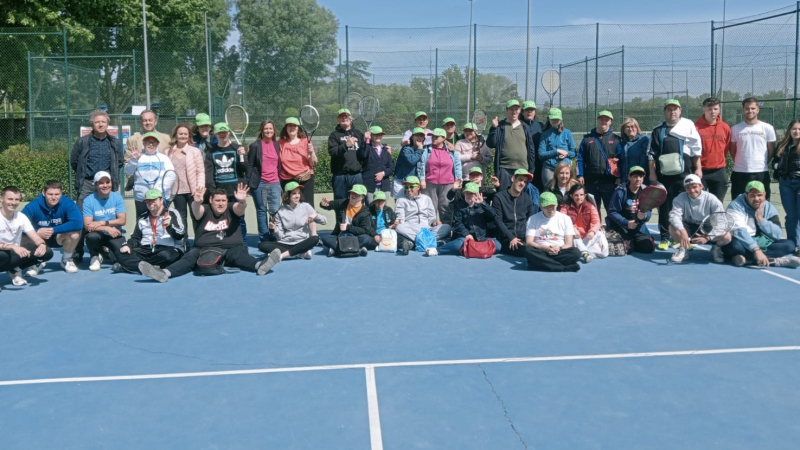 Tenis solidario en el II Open Villa de Madrid